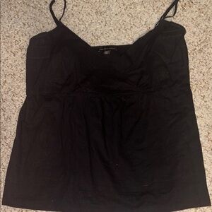 Saks Fifth Avenue Black Camisole